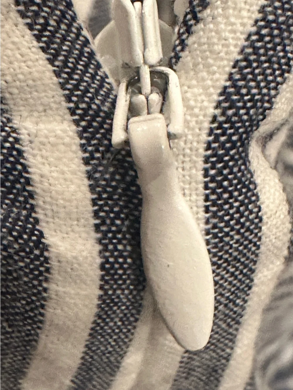 Tory Burch Gray & White Embroidered Cotton Midi Dress NWOT